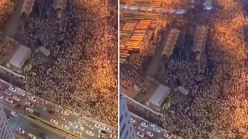 صفوف مهيبة من المصلين تصل إلى منطقة المعلاة بالحرم المكي .. فيديو