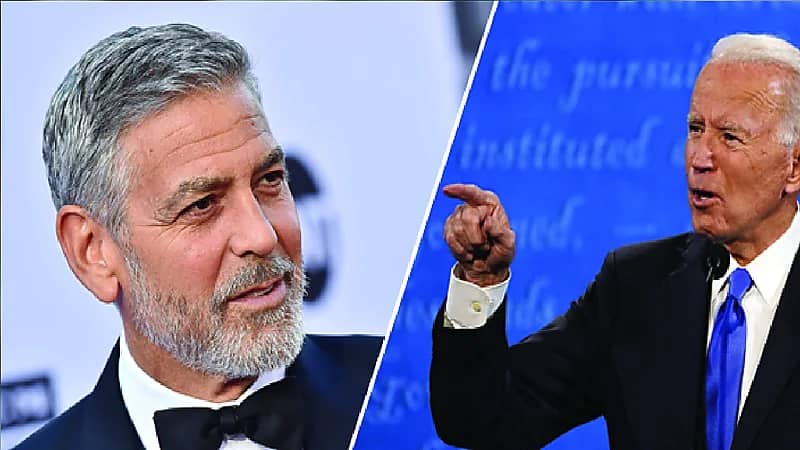 جورج كلوني: أنا أحب بايدن لكن نحتاج إلى مرشح جديد