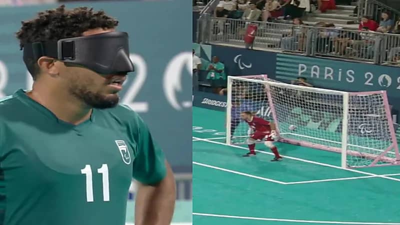 هكذا تتم تنفيذ ركلات الجزاء في كرة القدم للمكفوفين.. فيديو