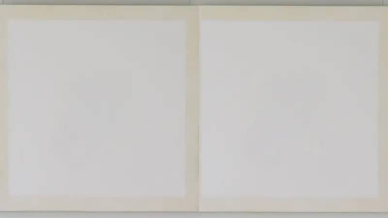 ‎لوحة بيضاء للبيع بمليون ونصف دولار في مزاد عالمي .. فيديو