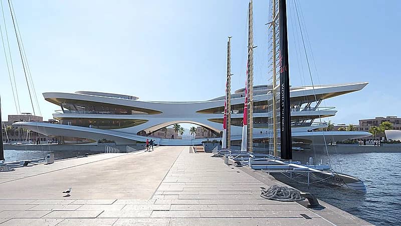 تطور الأعمال بنادي اليخوت بوجهة أمالا ..صور