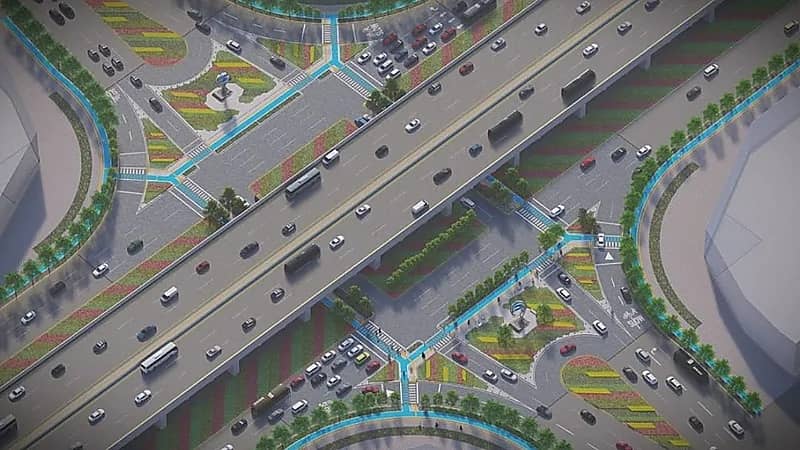 تطوير تقاطع طريق المطار مع طريق الملك عبدالله في المدينة المنورة