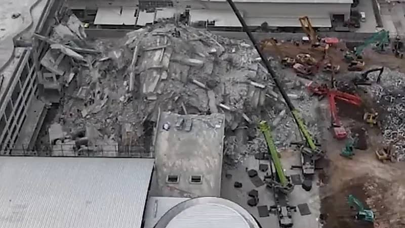 مشاهد لحجم الدمار الذي حل بتايلاند عقب زلزال .. فيديو