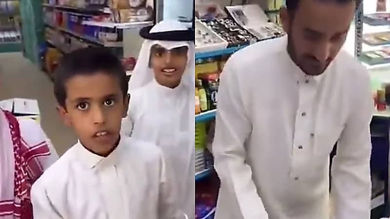 غازي الذيابي يسدد ديون أهالي قريته من خلال بقالات الديرة   .. فيديو