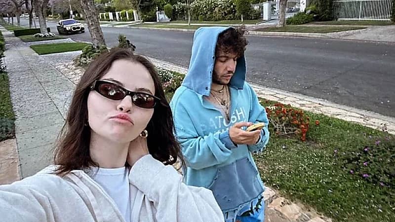 سيلينا غوميز وخطيبها بيني بلانكو في أحدث ظهور لهما ..صورة