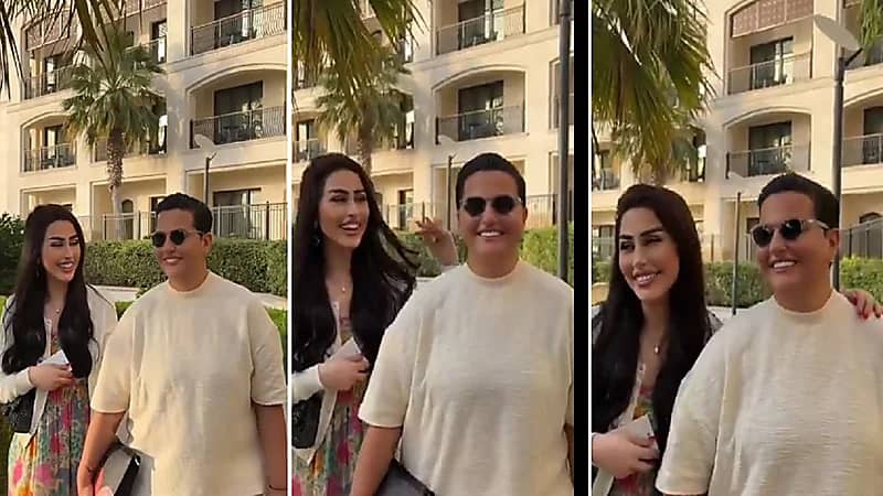 شمة حمدان برفقة شقيقتها مزنة في آخر ظهور.. فيديو