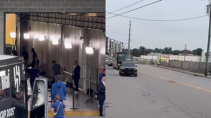 بعثة الهلال تصل إلى ملعب غيوديس بارك استعدادًا لمواجهة باتشوكا .. فيديو