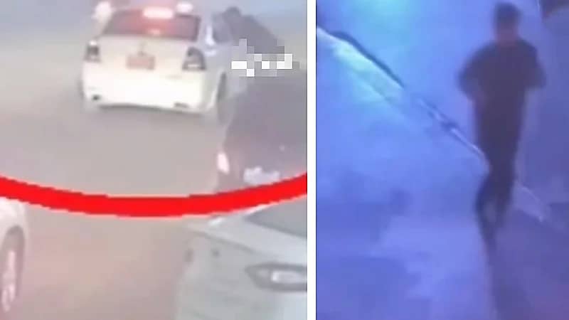 كاميرات مراقبة ترصد جريمة قـتـل سائق تاكسي في العراق .. فيديو