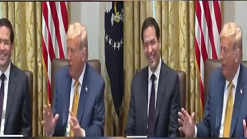 ترامب يثير الضحك بقصة ساعة ماركو روبيو .. فيديو