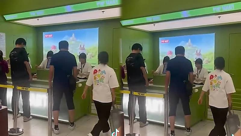 صراخ هستيري لشاب بسبب فشله في الحصول على لعبة لابوبو.. فيديو