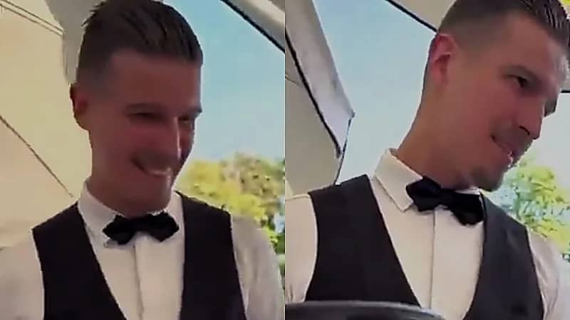 شبيه سافيتش يشعل مواقع التواصل بتقليد احتفاليته الشهيرة .. فيديو