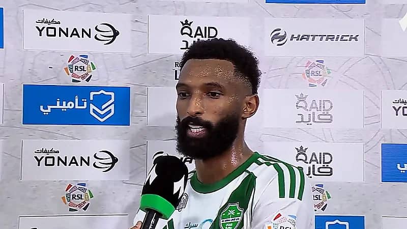 البريكان: لم أحتفل بالهدف لعدم رضاي عن أداء الفريق  .. فيديو