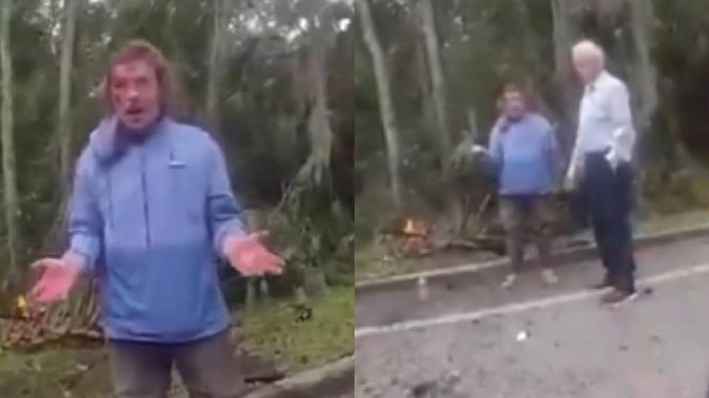 القبض على رجل ادعى أن فضائيين نقلوه عبر الزمن داخل سيارة مسروقة .. فيديو