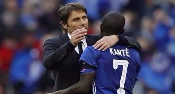 مدرب تشيلسي: أتمنى إشراك كانتي في لقاء روما بأبطال أوروبا