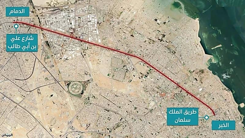 بدء المرحلة الأولى لأعمال الصيانة بطريق الملك فهد بالدمام