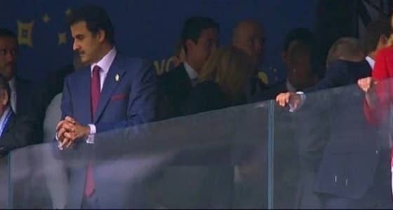 بالصور.. الإهانة تلاحق تميم في المونديال والتهميش عرض مستمر