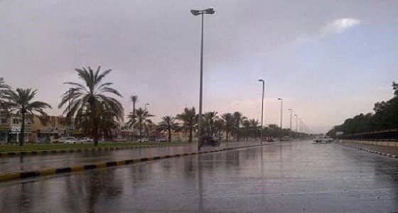 هطول أمطار على المنطقة الشرقية