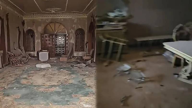 لقطات لقصر مهجور في الرس تثير الريبة.. فيديو