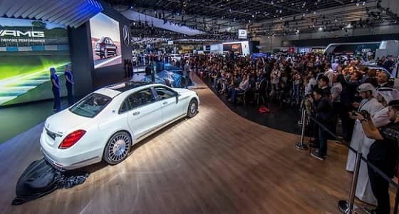 انطلاق موديلات متنوعة من مرسيدس في معرض دبي للسيارات