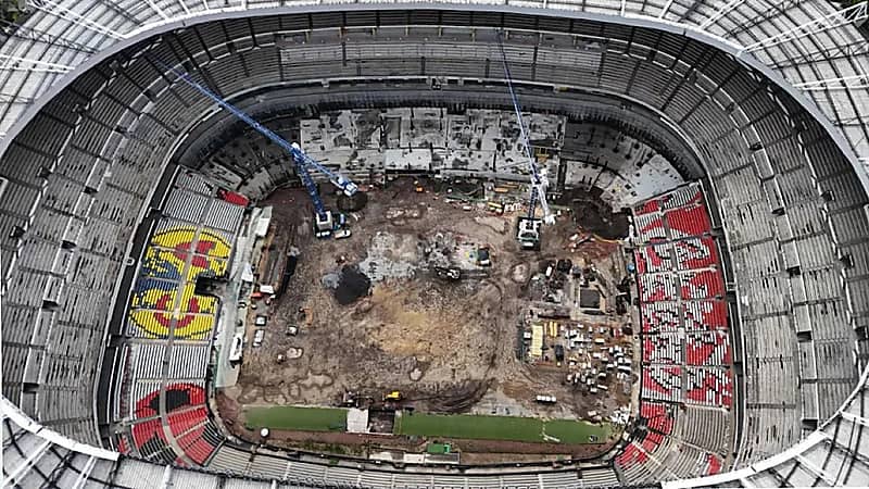 تجديد ملعب أزتيكا تحدٍ جديد تواجهه المكسيك في استضافة كأس العالم