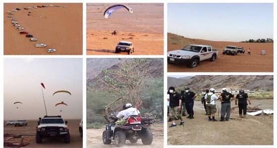 العثور على المفقود " السلمي " بعد 4 أيامه من غيابه بصحراء تبوك