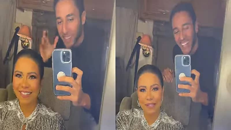 شاهد.. لحظة اقتحام معجب لغرفة شيرين عبد الوهاب