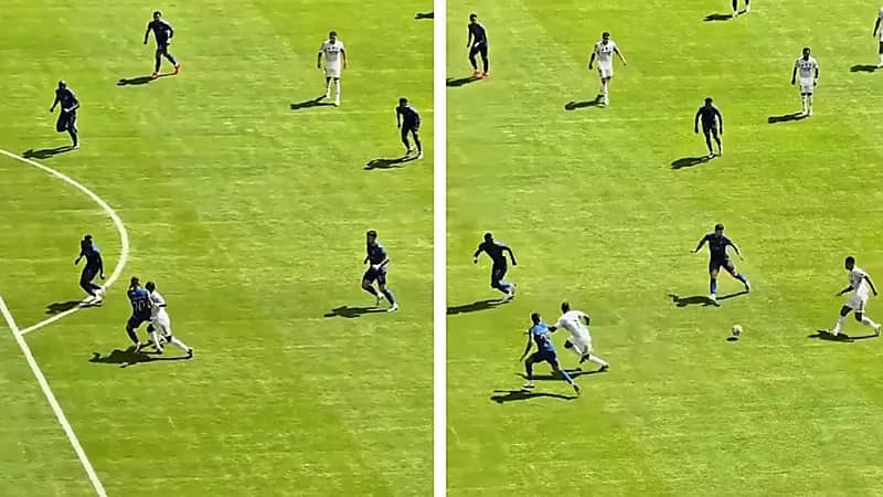 المسند يفسر سبب قِصر ظل اللاعبين في مباراة الهلال وريال مدريد .. فيديو