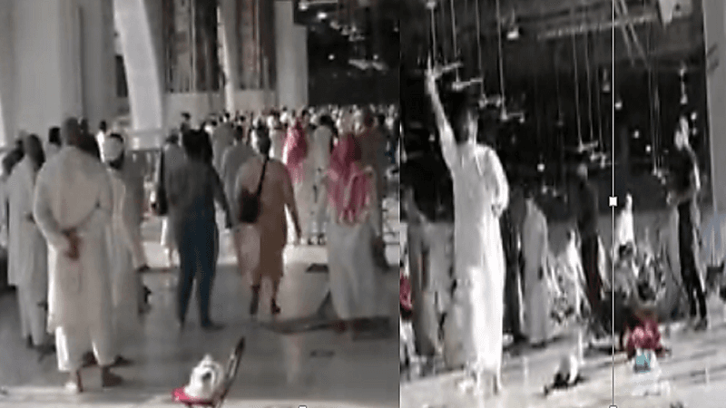 "أمن الحرم المكي" يضبط شخصًا يحمل سلاحًا أبيض ويردد عبارات مؤيدة لـ "داعش"