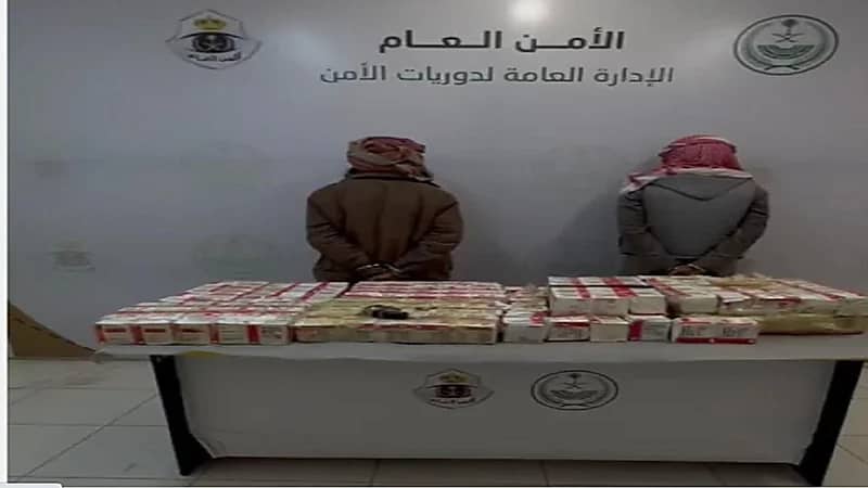 ضبط مواطنين بحوزتهما 29550 قرصا خاضعا لتنظيم التداول الطبي