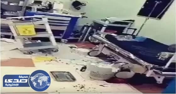 مجهول يخرّب مركز صحي جبة شمال حائل