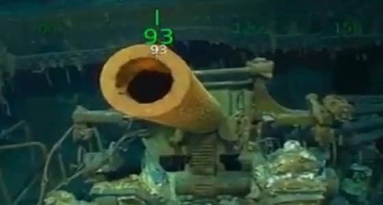 اكتشاف حطام حاملة طائرة مدمرة منذ الحرب العالمية الثانية