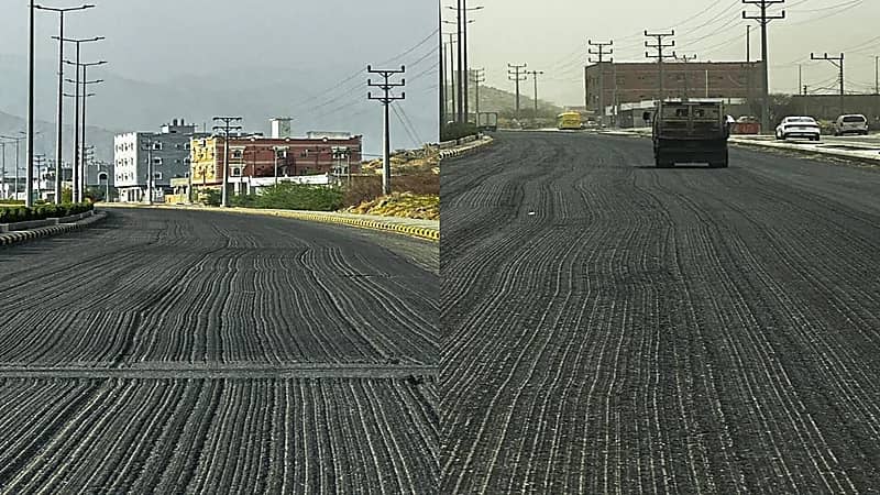 سكان أضم يعانون من السفلتة ورئيس البلدية لا يرد.. صور