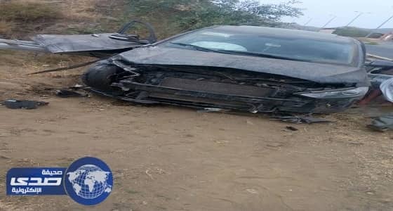 ⁠⁠⁠⁠⁠بالصور.. مصرع شاب في حادث سيارة بالطائف