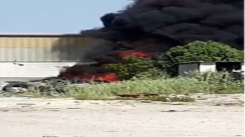 إخماد حريق اندلع في إطارات مستعملة بأرض فضاء بالدمام