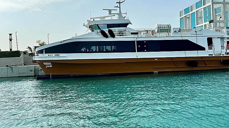 افتتاح تجريبي لمشروع التاكسي البحري في جدة