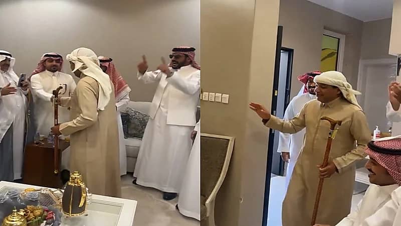 ترحيب واحتفال حار بالزعاق بعد نجاح توقعاته للعيد.. فيديو