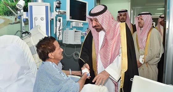 شاهد.. أمير نجران يطمئن على صحة الأيداء