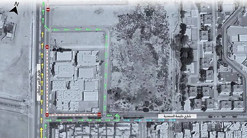 مرور جدة تغلق طريق الأمير سلطان جزئيا