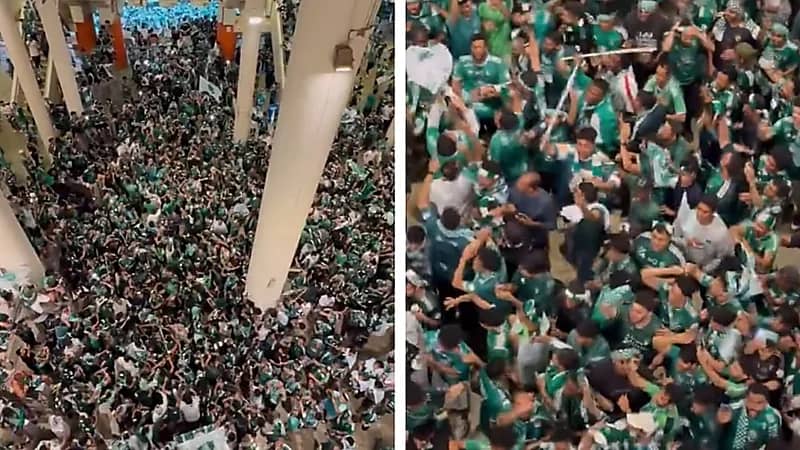 جماهير الأهلي تردد: الآسيوية صعبة قوية .. فيديو