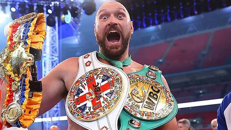 تايسون فيوري يقرر اعتزال عالم الملاكمة .. فيديو