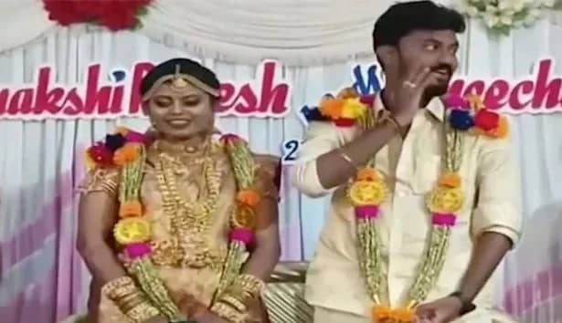 بالصور.. عروسان هنديان يستأجران طائرة للزواج هربًا من كورونا