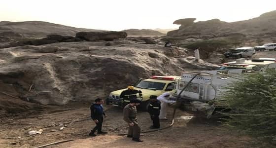 بالصور.. وفاة شاب في مهد الذهب أثناء تعبئة صهريج ماء
