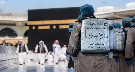 " سقيا زمزم " .. إجراءات لتسهيل وصوله للزوار والمعتمرين