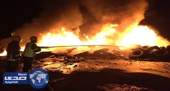 بالفيديو والصور.. مدني عسير يسيطر على حريق هائل شمال أبها