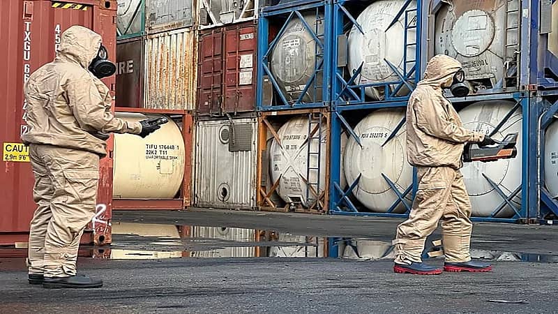 تفاصيل الحركة في ميناء الملك عبد العزيز بعد الحريق .. فيديو