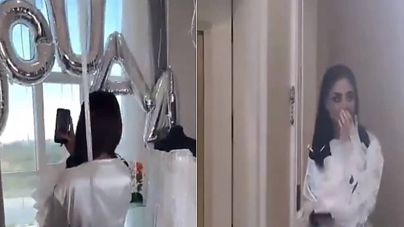 دعاء نجمة قسمة ونصيب تحظى باستقبال مميز في أبها