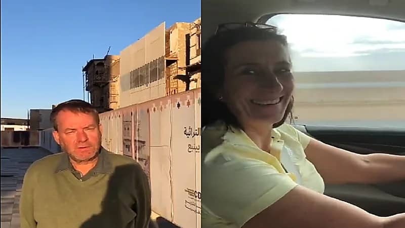 بالفيديو..السفير الألماني وزوجته في رحلة لزيارة الوجهات السياحية بالمملكة