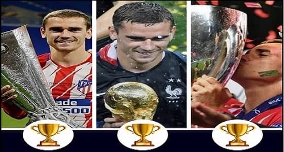 " غريزمان " يعانق الذهب 3 مرات متتالية