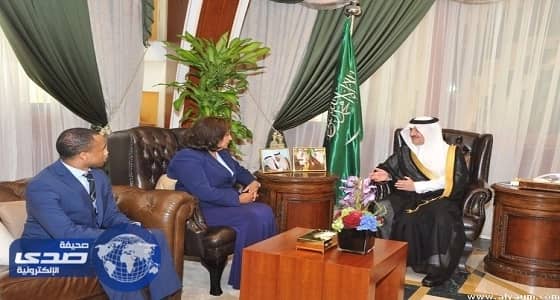 أمير الشرقية يستقبل القنصل الأمريكي بالظهران