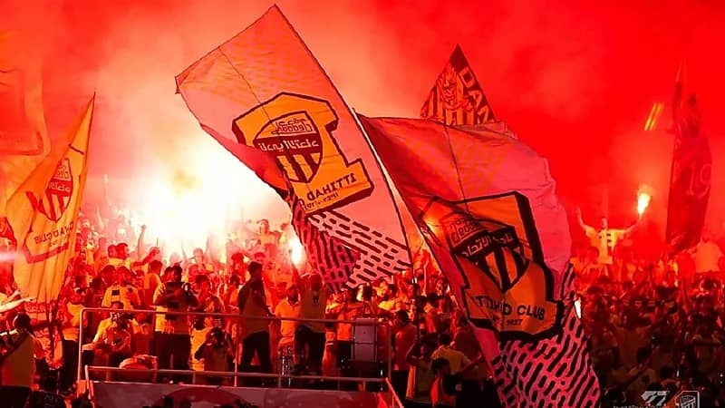 تيفو اتحادي في حفل إفتتاح كأس العالم للأندية